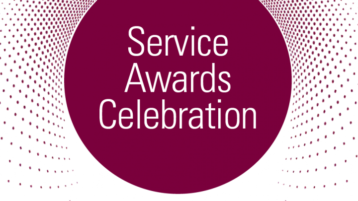 Service awards celebration graphic