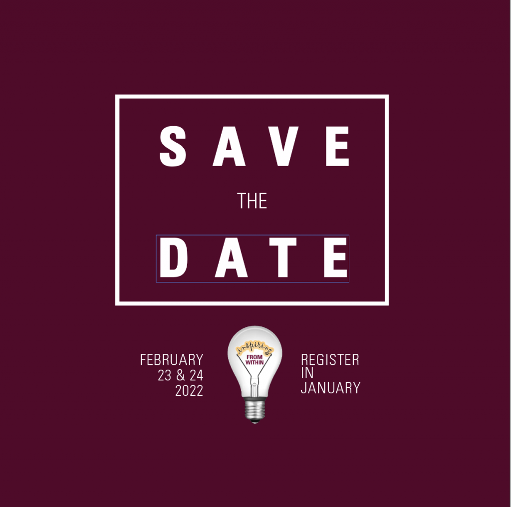 Save the date poster