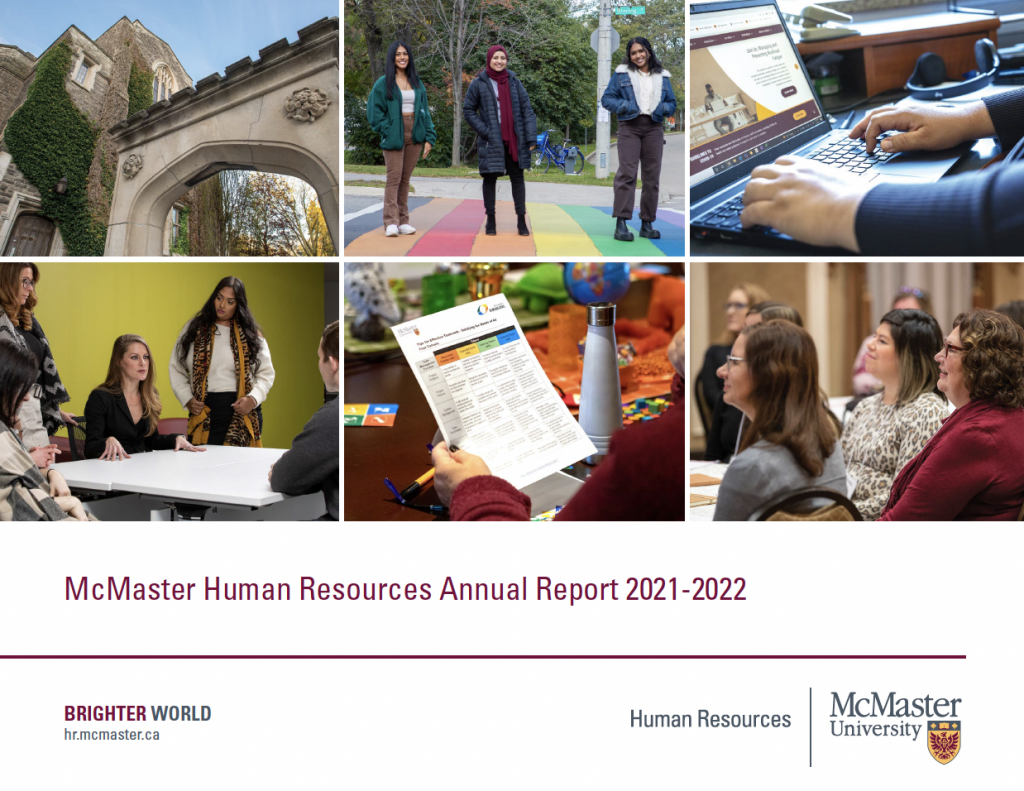 McMaster Human Resources Annual Report 2021 2022 Human Resources   Screen Shot 2023 03 24 At 1.06.34 PM 1024x791 